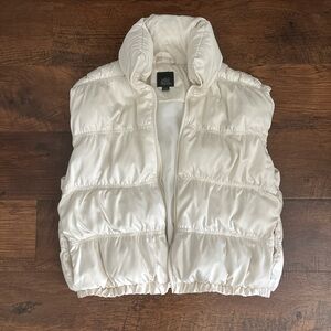 Wild Fable Cream Puffer Vest